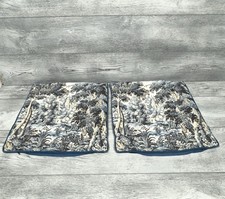 Pair Of M & S  Marks & Spencer’s Flemish Tapestry Pillow Cushion Covers, VGC