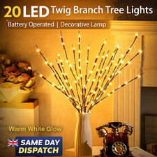 20 LED Twig Branch Lights