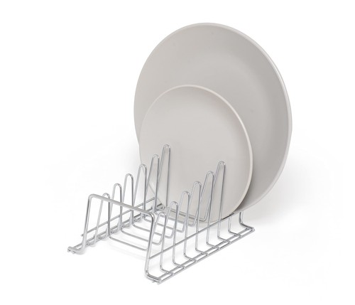 Chrome plate rack drainer - plate,