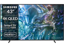 Samsung 43" Inch Q60D 4K QLED Smart TV QE43Q60DAUXXU - Open Box (Read)