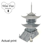 Samurai Japanese Pagoda 28mm