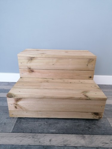 Wooden steps wide for - "60, wide"