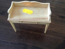 1/12th DOLLS HOUSE PINE DESK/DRESSING TABLE