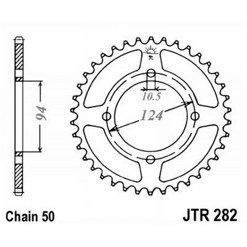 Corona 282 z37 for honda - 282,