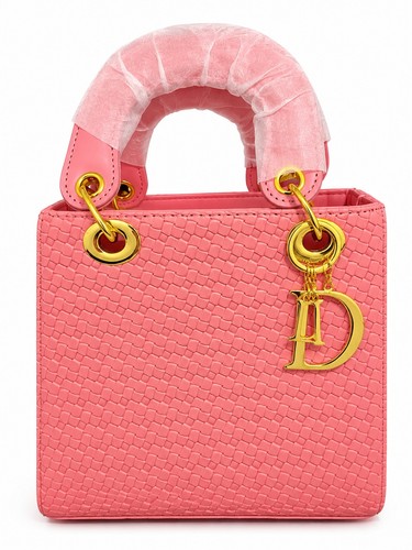 Pink mini handbag gold - pink,