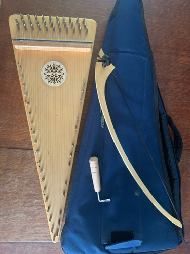 Alto bowed psaltery with - bowed,