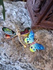 Vintage Retro Dragonfly Pin