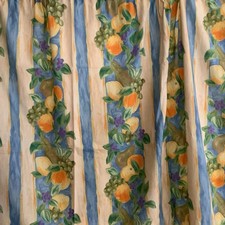 Pair Of Kitchen Curtains 48” Deep X 6’ Width In Each Curtain