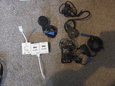 Sky TV Genuine Official Mains, Power, Cable, Lead, Figure 8, 1.4m Blue Connector