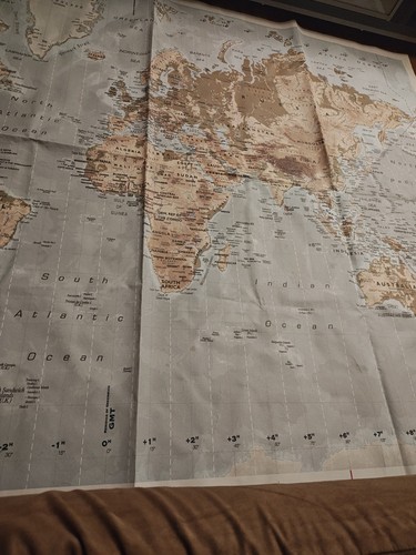 Ikea premier world map 7ft - ikea,