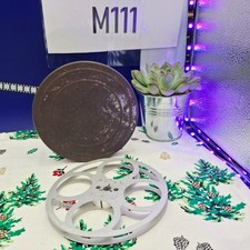 Vintage 8mm Film Reel in metal