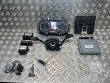 VW GOLF R 2.0 TSI PETROL DSG MK7 LOCKSET ECU IGNITION BCM MODULES 1 KEY 2015