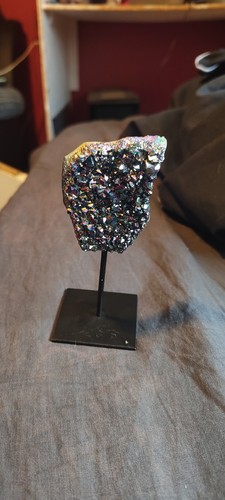 Rainbow titanium aura crystal - rainbow,