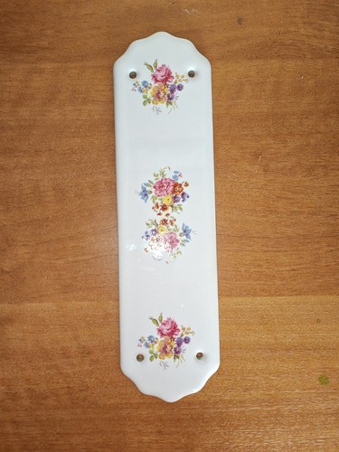 Ceramic door finger plate - door,