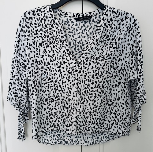 Zara black white abstract - zara,