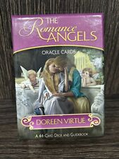 THE ROMANCE ANGELS ORACLE CARDS, DOREEN VIRTUE, 44 CARD DECK & GUIDEBOOK