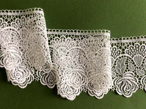 Premium quality ivory guipure - premium,