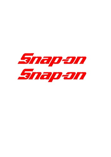 Snap red vinyl - red,