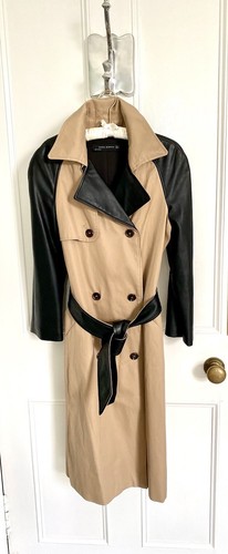 Zara woman camel contrasting - woman,