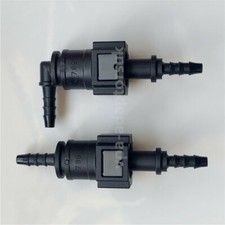 Car Motorcycle Fuel Line Hose Pipe Quick Release Coupler Connector 7.89 x 4mm