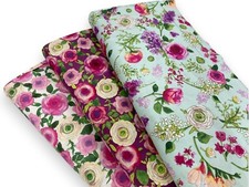 Watercolour Rose Fabric