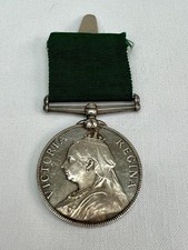 Victorian Volunteer Force Long Service Silver Medal.