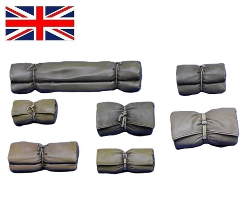 Wwii resin tentpacks - 1/16,
