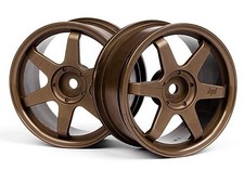 Hpi Te37 Wheel 26mm Bronze
