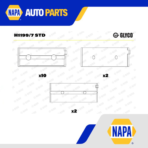 Main bearing fits jaguar - bearing, e