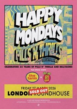 Happy Mondays London 2026 A3
