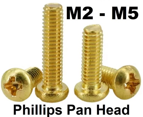 Pan head m5 gold - head,