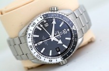 Omega Seamaster Planet Ocean GMT (2021) - Black / White Bezel Automatic Watch