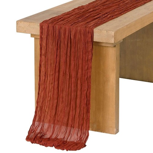 Rustic sheer runner - rustic,