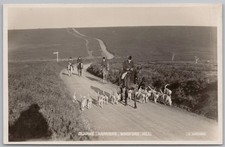 WINSFORD HILL Somerset The Quarme Harriers RP Postcard