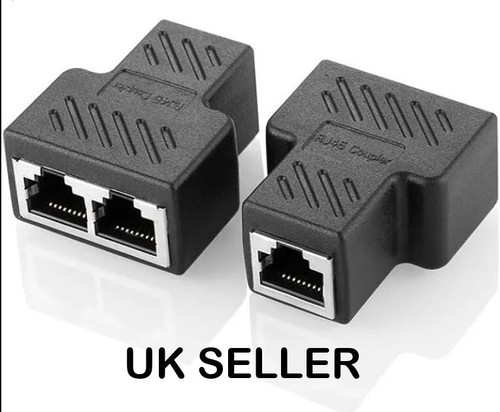 Rj45 splitter connector female - rj45,