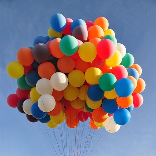 Large plain balloons ballons - large,