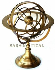 Vintage Brass Armillary Sphere