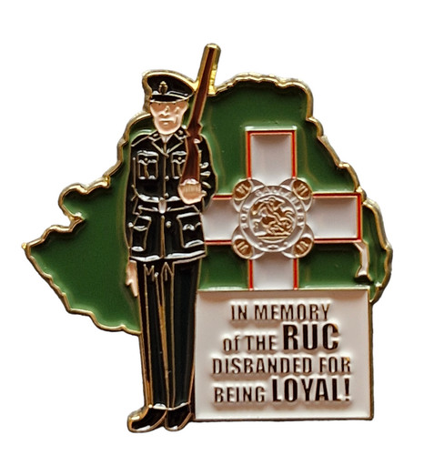 Ruc enamel badge - enamel,