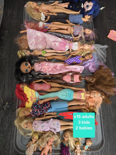 Barbie dolls bundle job - 20, dolls.