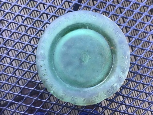 Antique jar lid macvay co - macvay,