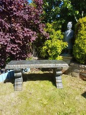 plastic mould to make a concrete bench