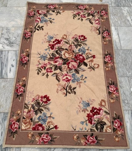 5x3 vintage aubusson - 5x3, ft
