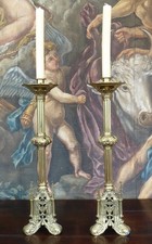 CHURCH  CANDLESTICKS  HEIGHT 2