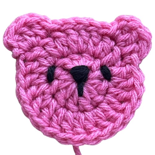 New crochet pink - chunky, teddy