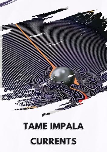 Tame impala currents print - impala, a4