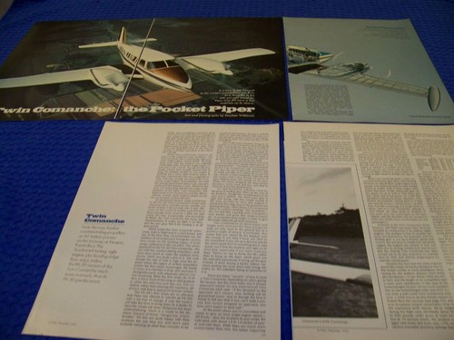Piper 39cr twin comanche - twin,