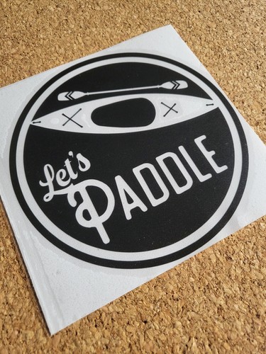 Kayak let paddle round - let's,