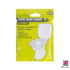 20pk Disposable Paper Toilet