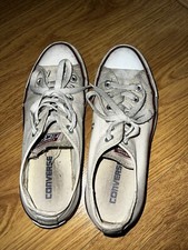 Size UK 5.5 - Converse Chuck Taylor All Star Shoreline OX White