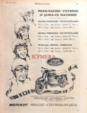 Motokov 'JAWA/CZ' Motor Cycles